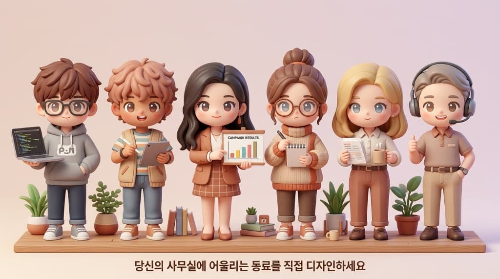 OpenDesk AI Coworkers character lineup customization